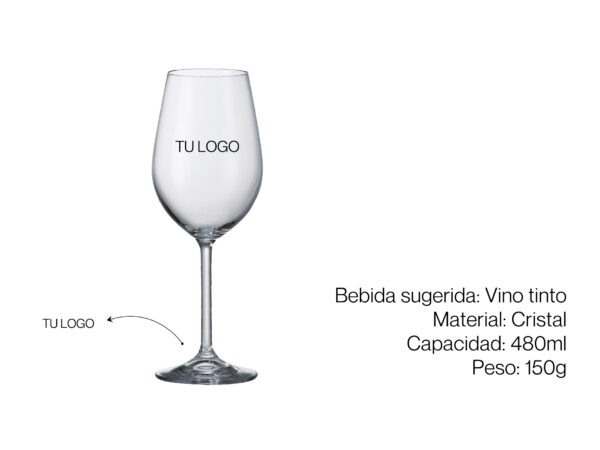 Copa Sofía 480ml - Imagen 2