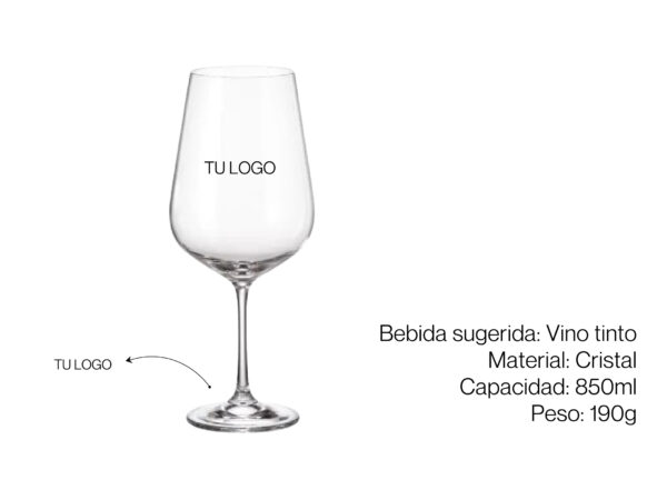 Copa Victoria 850ml - Imagen 2